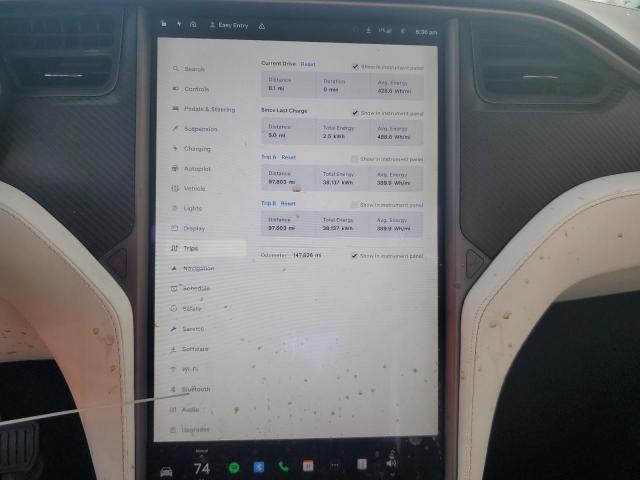 Photo 9 from auction – 2018 TESLA MODEL X with VIN 5YJXCDE2XJF125954