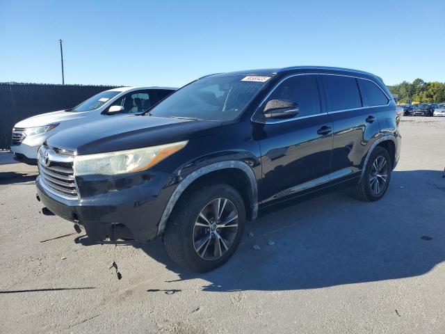 TOYOTA HIGHLANDER 2016 مع رقم تعريف المركبة 5TDKKRFH5GS127340 - صورة من المزاد