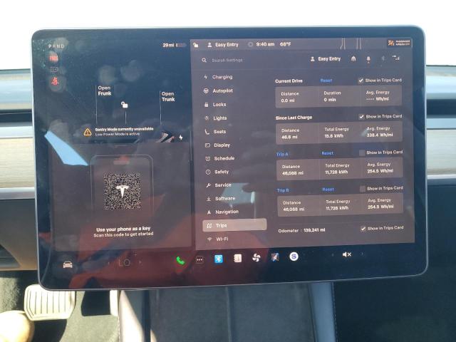 Photo 9 from auction – 2022 TESLA MODEL 3 with VIN 5YJ3E1EA8NF185803