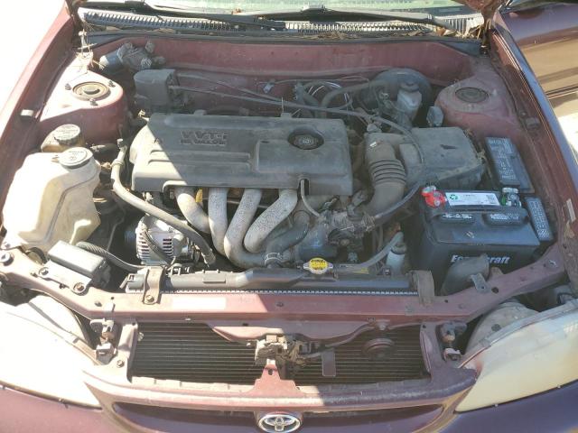 Photo 11 from auction – 2000 TOYOTA COROLLA VE with VIN 2T1BR12E1YC300998