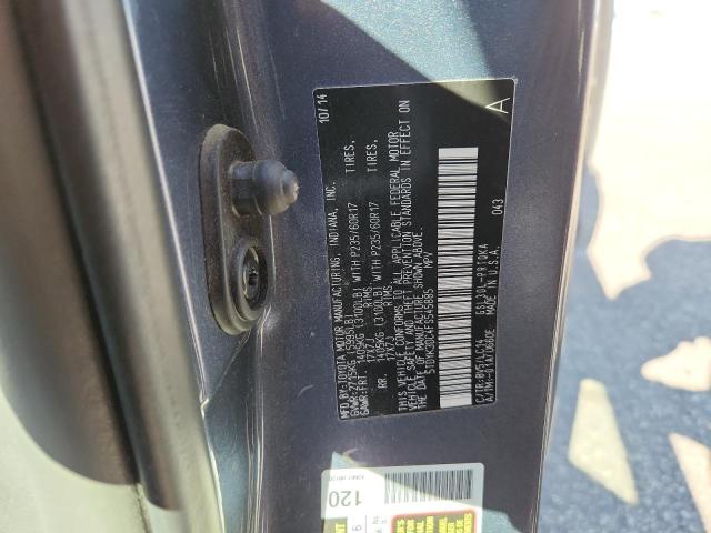 Photo 14 from auction – 2015 TOYOTA SIENNA XLE with VIN 5TDYK3DC4FS545885