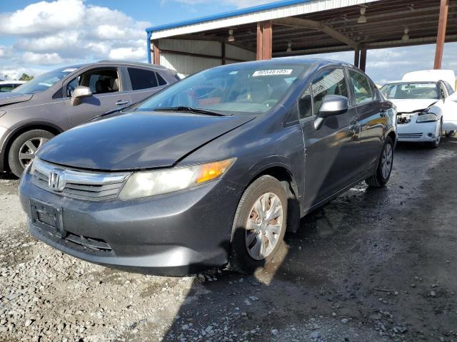 HONDA CIVIC LX 2012 with VIN 2HGFB2F52CH570358 - Photo from auction