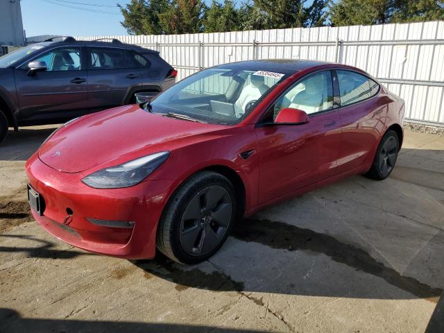 TESLA MODEL 3 2022 with VIN 5YJ3E1EB9NF365591 - Photo from auction