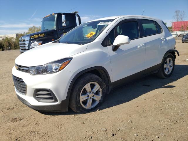 CHEVROLET TRAX LS 2021 with VIN KL7CJKSB0MB305221 - Photo from auction