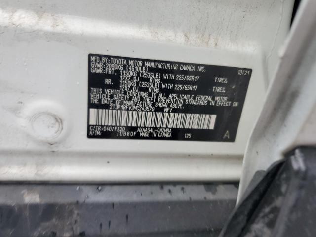 Photo 14 from auction – 2021 TOYOTA RAV4 XLE with VIN 2T3P1RFV3MC243579