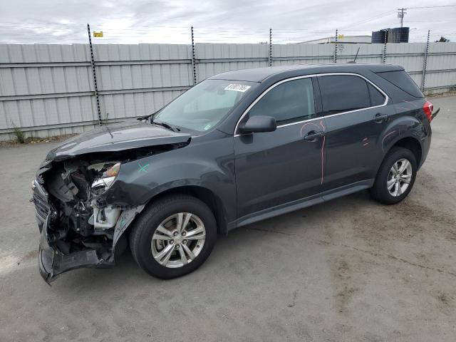 CHEVROLET EQUINOX LS 2017 with VIN 2GNALBEK1H1522564 - Photo from auction