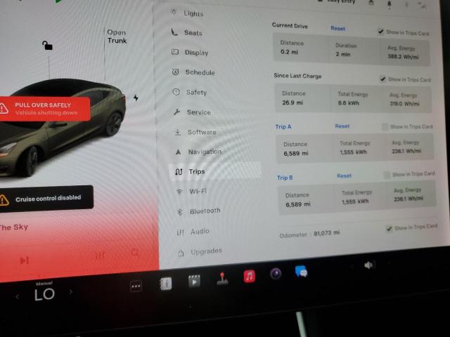 Photo 9 from auction – 2018 TESLA MODEL 3 with VIN 5YJ3E1EA5JF158536