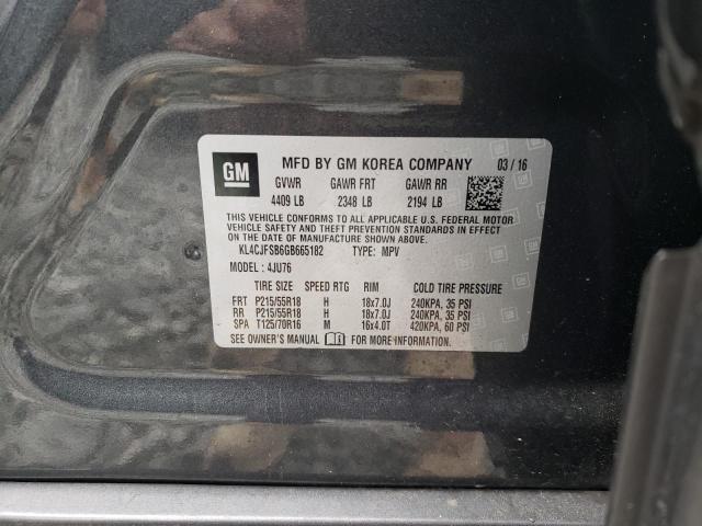 Photo 14 from auction – 2016 BUICK ENCORE CON with VIN KL4CJFSB6GB665182