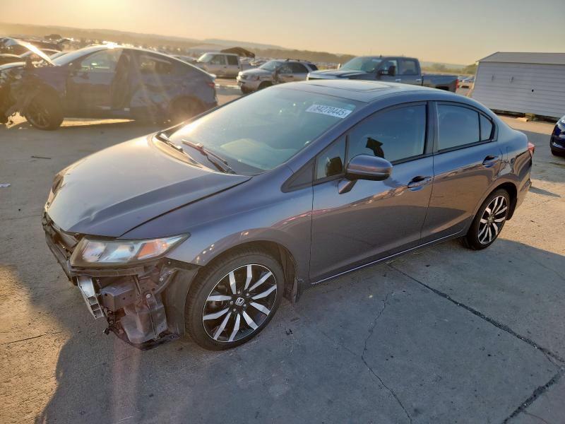 HONDA CIVIC EXL 2015 with VIN 2HGFB2F99FH532665 - Photo from auction