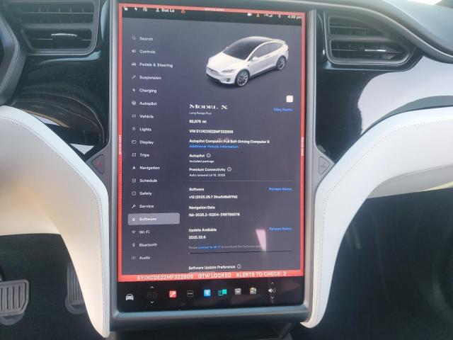 Фото 9 с аукциона – 2021 TESLA MODEL X с VIN 5YJXCDE22MF322606