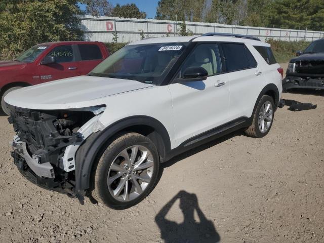 FORD EXPLORER P 2021 with VIN 1FM5K8HC4MGA32990 - Photo from auction