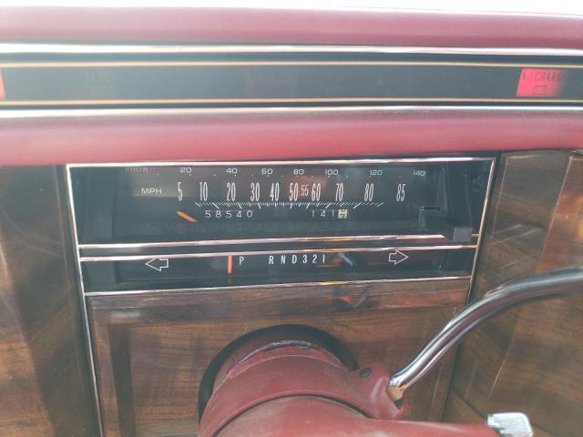 Photo 9 from auction – 1987 CADILLAC BROUGHAM with VIN 1G6DW51Y2H9733856