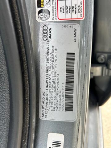 Photo 10 from auction – 2013 AUDI A6 PREMIUM with VIN WAUGFAFC4DN031813