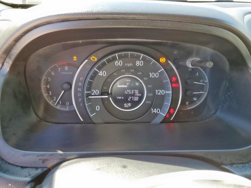 Photo 9 from auction – 2012 HONDA CR-V LX with VIN 5J6RM3H34CL021247