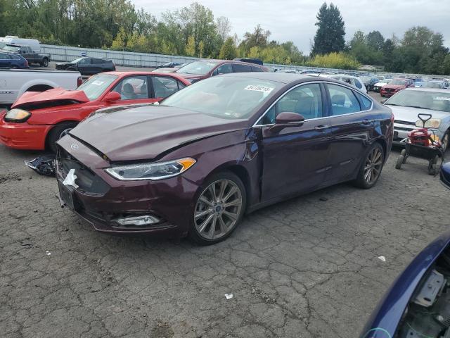 FORD FUSION TITANIUM 2017 with VIN 3FA6P0D91HR175695 - Photo from auction