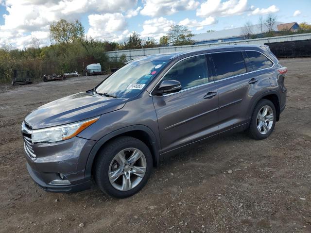 TOYOTA HIGHLANDER 2014 with VIN 5TDDKRFH7ES045356 - Photo from auction