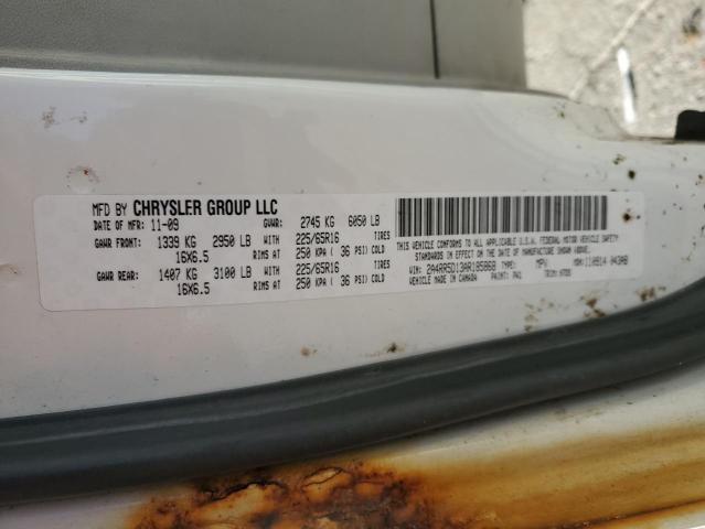 Photo 14 from auction – 2010 CHRYSLER TOWN & COU with VIN 2A4RR5D13AR185868