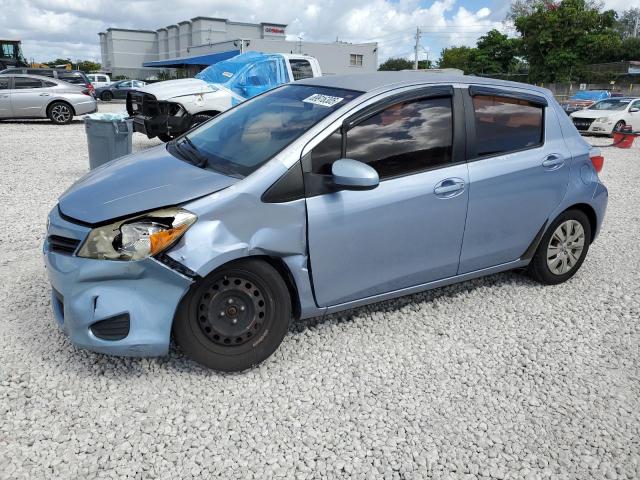 TOYOTA YARIS 2012 with VIN JTDKTUD38CD531438 - Photo from auction