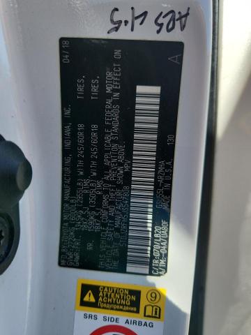 Photo 14 from auction – 2018 TOYOTA HIGHLANDER with VIN 5TDJZRFH5JS547808