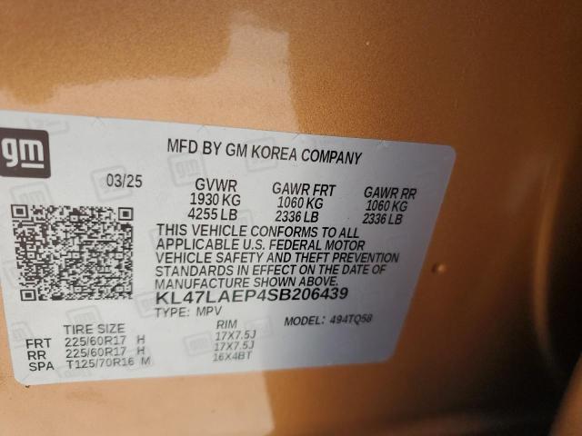 Zdjęcie 14 z aukcji – 2025 BUICK ENVISTA PR z VIN KL47LAEP4SB206439