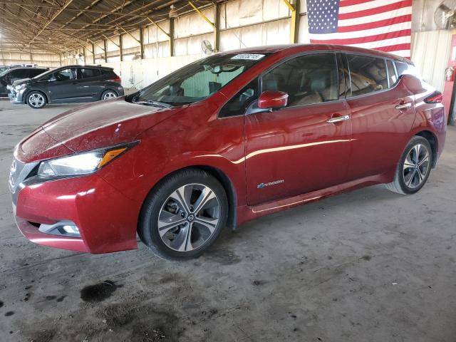 NISSAN LEAF S 2018 with VIN 1N4AZ1CP7JC313383 - Photo from auction