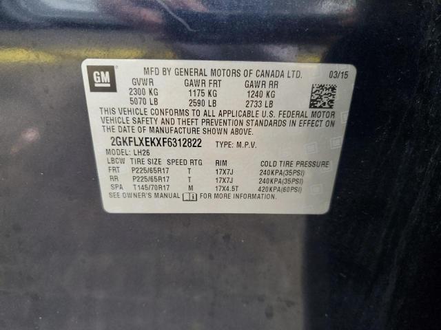 Photo 14 from auction – 2015 GMC TERRAIN SL with VIN 2GKFLXEKXF6312822