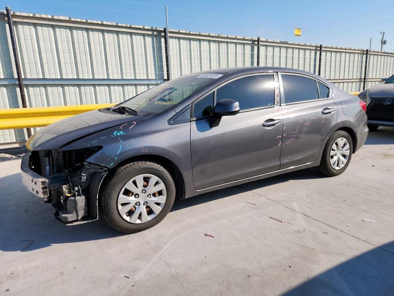 HONDA CIVIC LX 2012 with VIN 2HGFB2F54CH606602 - Photo from auction