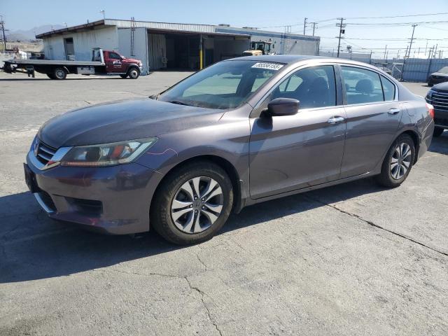 HONDA ACCORD LX 2014 with VIN 1HGCR2F37EA284455 - Photo from auction