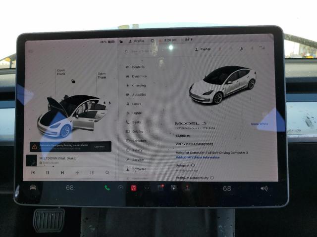 Photo 9 from auction – 2021 TESLA MODEL 3 with VIN 5YJ3E1EA3MF927832