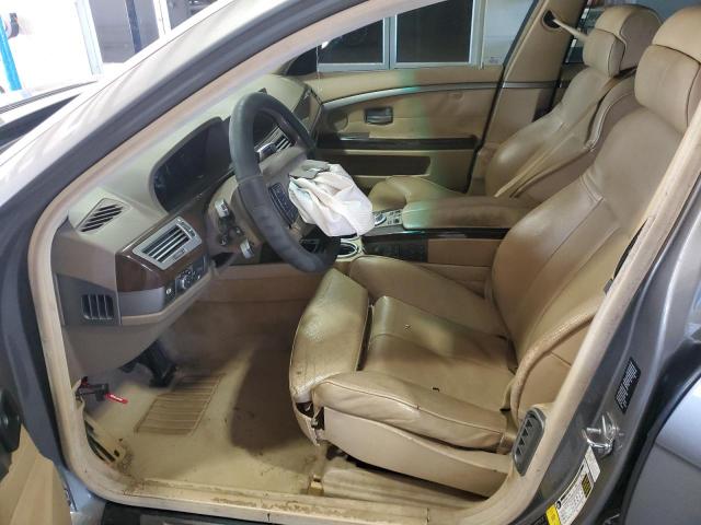 Photo 7 from auction – 2007 BMW 750 with VIN WBAHN83507DT77146