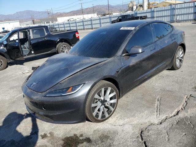 TESLA MODEL 3 2024 with VIN 5YJ3E1EAXRF738585 - Photo from auction