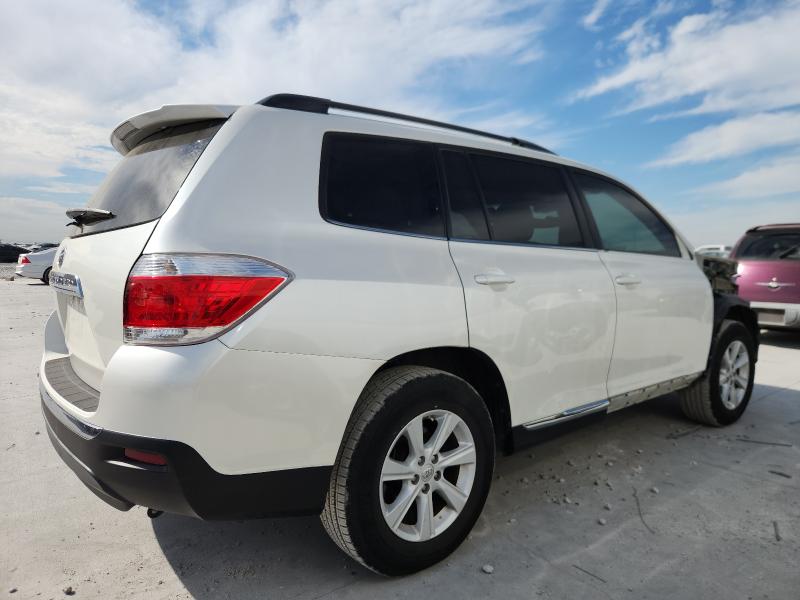 Photo 3 from auction – 2013 TOYOTA HIGHLANDER with VIN 5TDZK3EH7DS094463