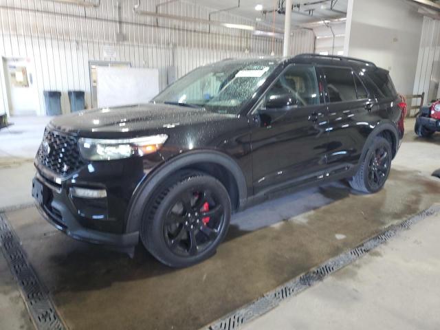 FORD EXPLORER S 2022 with VIN 1FM5K8GC1NGA02655 - Photo from auction