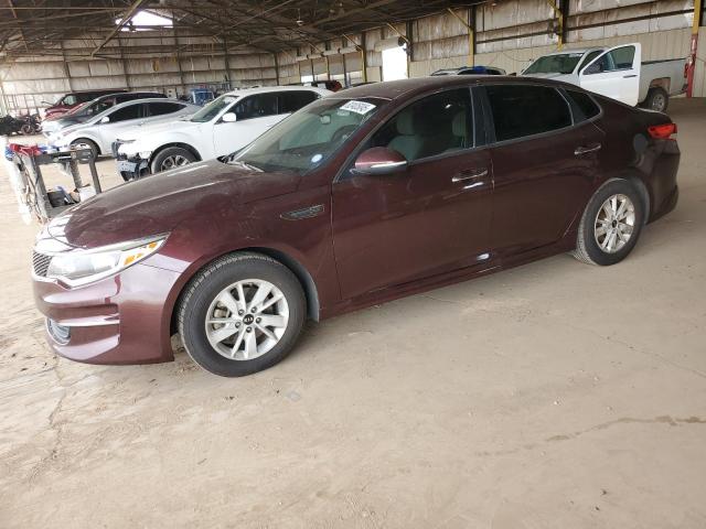 KIA OPTIMA LX 2018 with VIN 5XXGT4L36JG217362 - Photo from auction