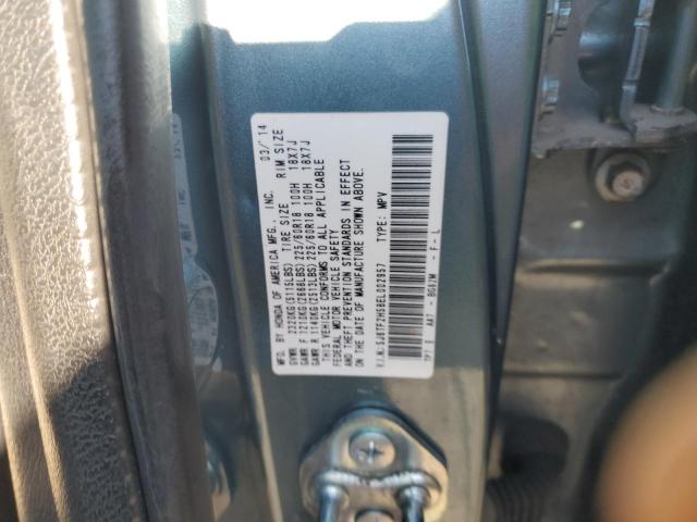 Photo 14 from auction – 2014 HONDA CROSSTOUR with VIN 5J6TF2H58EL002957