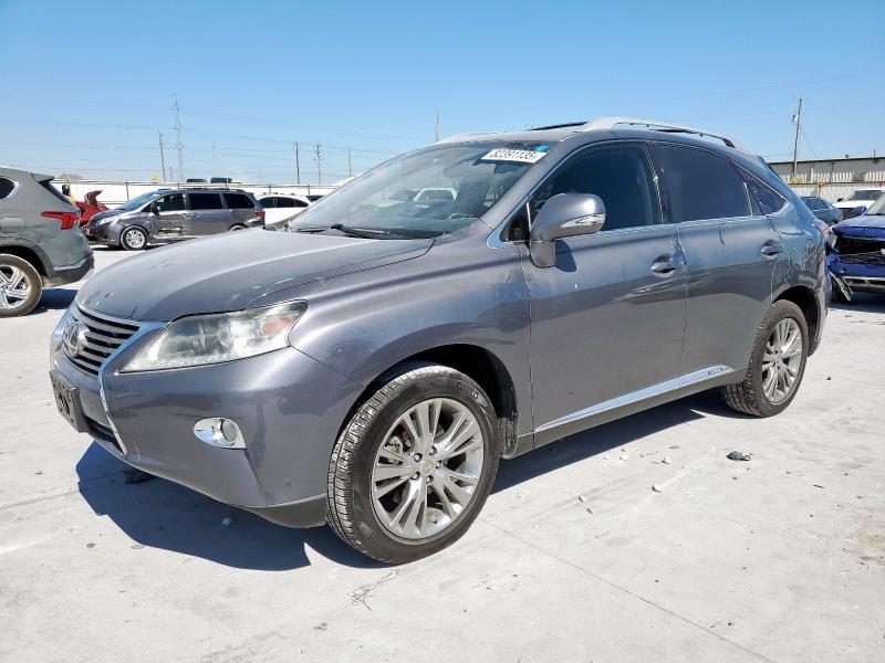 LEXUS RX 450H 2013 with VIN JTJBC1BA0D2440948 - Photo from auction