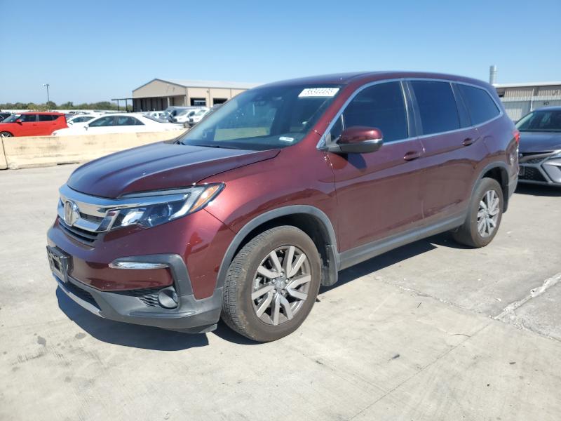 Photo 1 from auction – 2021 HONDA PILOT EXL with VIN 5FNYF5H57MB022891