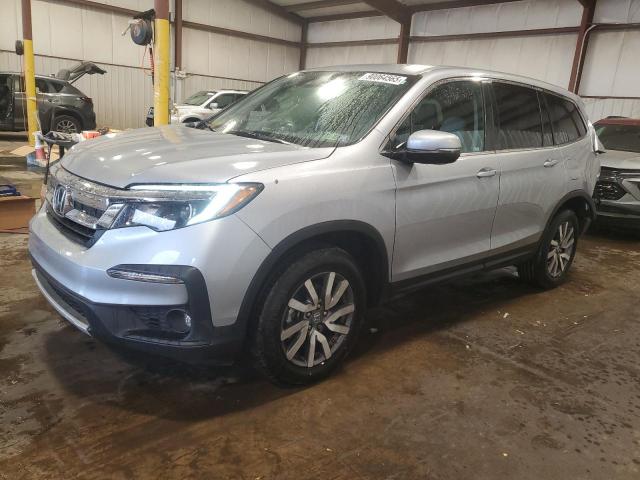 HONDA PILOT EX 2021 with VIN 5FNYF6H39MB033959 - Photo from auction