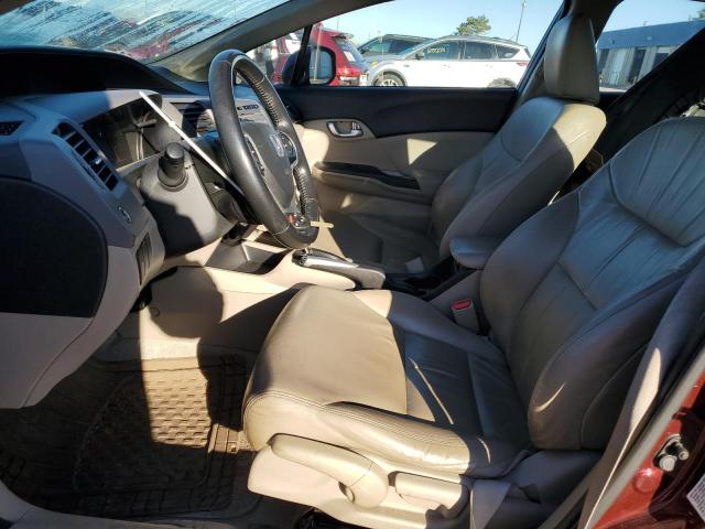 Photo 7 from auction – 2012 HONDA CIVIC EXL with VIN 19XFB2F96CE026958