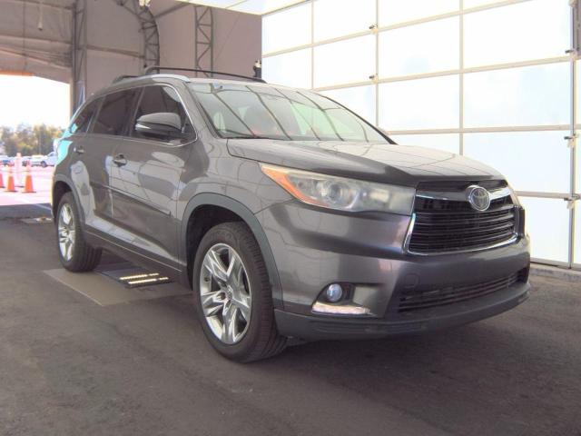 TOYOTA HIGHLANDER 2014 with VIN 5TDYKRFH6ES024595 - Photo from auction