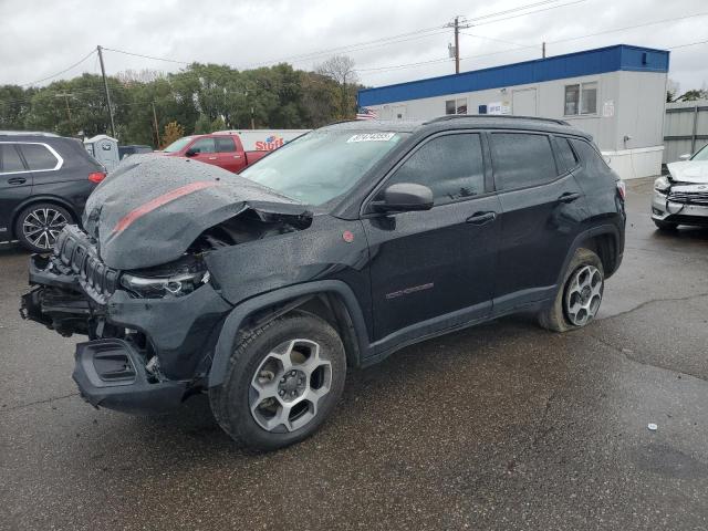 JEEP COMPASS TR 2022 with VIN 3C4NJDDB0NT159908 - Photo from auction
