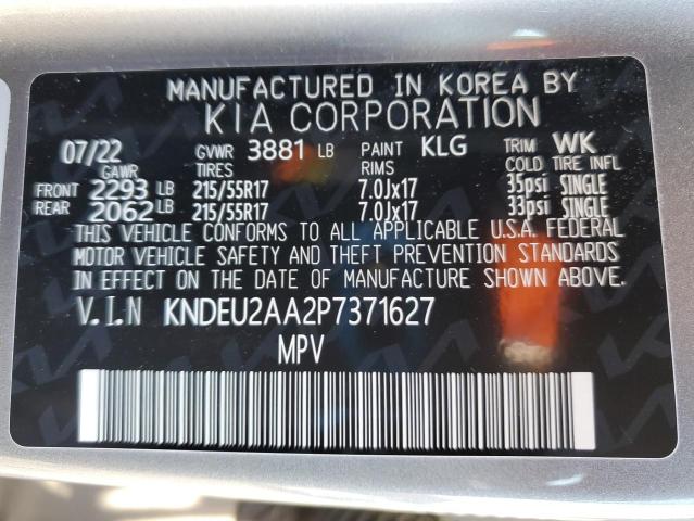 Photo 14 from auction – 2023 KIA SELTOS S with VIN KNDEU2AA2P7371627