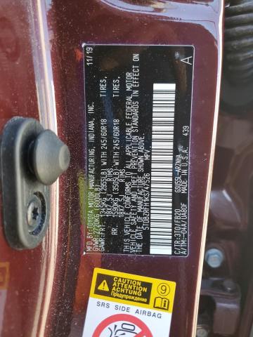 Photo 14 from auction – 2019 TOYOTA HIGHLANDER with VIN 5TDBZRFH1KS747526