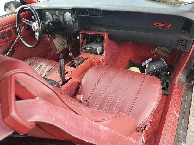 Photo 8 from auction – 1984 CHEVROLET CAMARO with VIN 1G1AP87G6EN167659