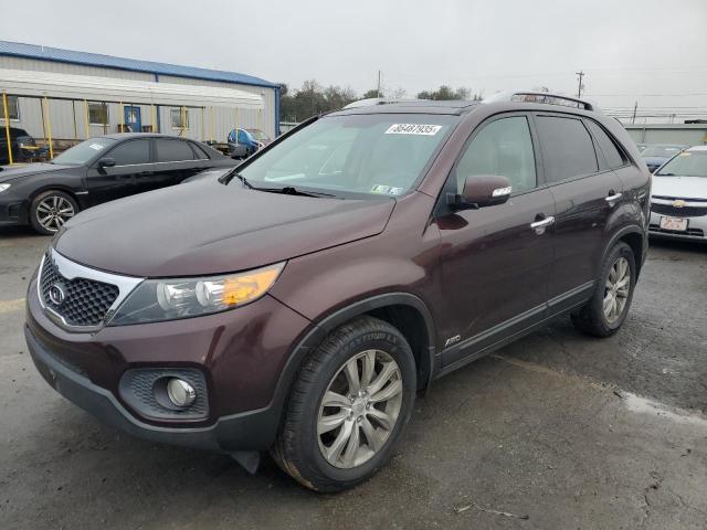 KIA SORENTO EX 2011 with VIN 5XYKUDA21BG038306 - Photo from auction