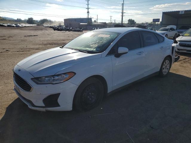 FORD FUSION S 2020 with VIN 3FA6P0G74LR111475 - Photo from auction