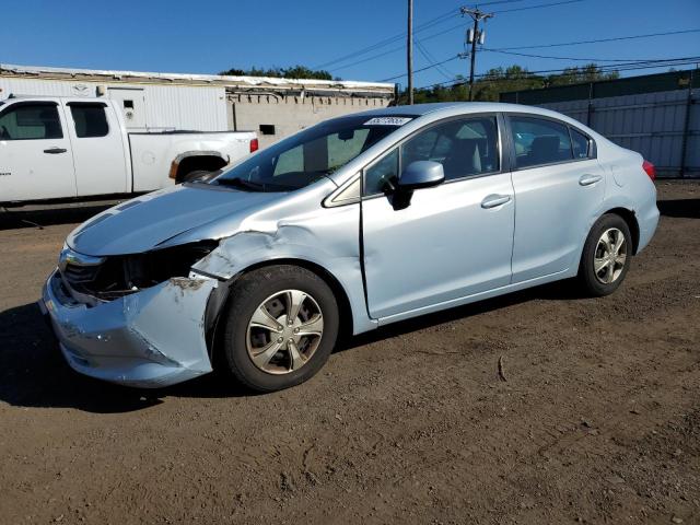 HONDA CIVIC LX 2012 with VIN 2HGFB2F58CH589786 - Photo from auction