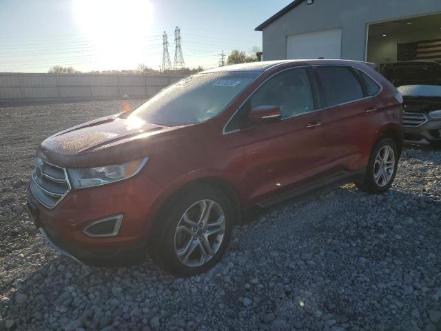 FORD EDGE TITAN 2017 with VIN 2FMPK4K90HBB90979 - Photo from auction