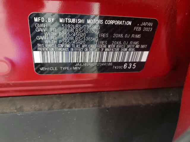 Photo 14 from auction – 2023 MITSUBISHI OUTLANDER with VIN JA4J4VA82PZ044186