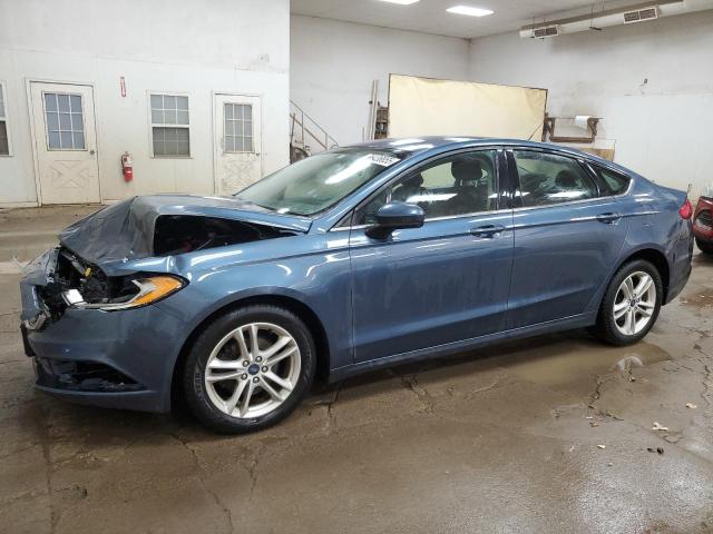 FORD FUSION SE 2018 with VIN 3FA6P0HD8JR259369 - Photo from auction